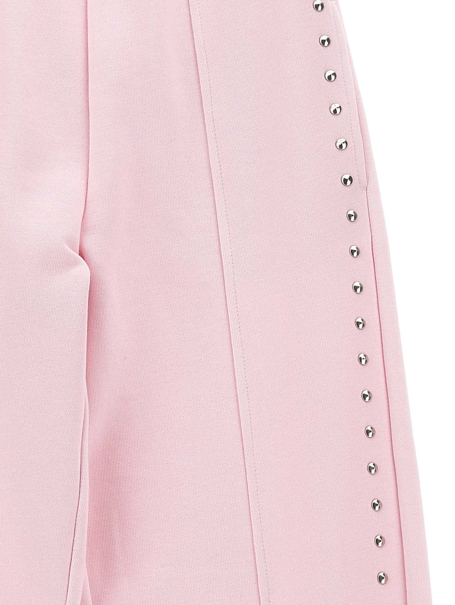 Pantaloni felpa linea palazzo