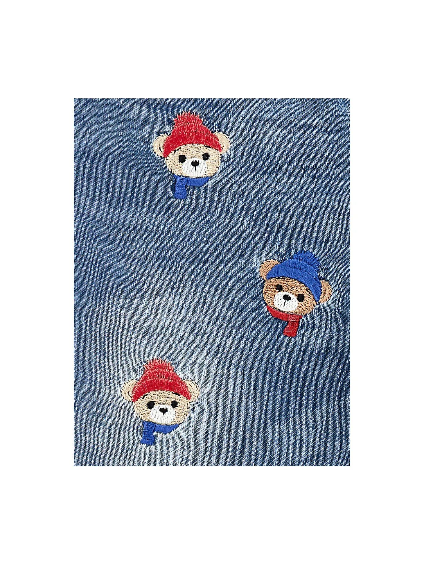 Pantaloni felpa ricamati