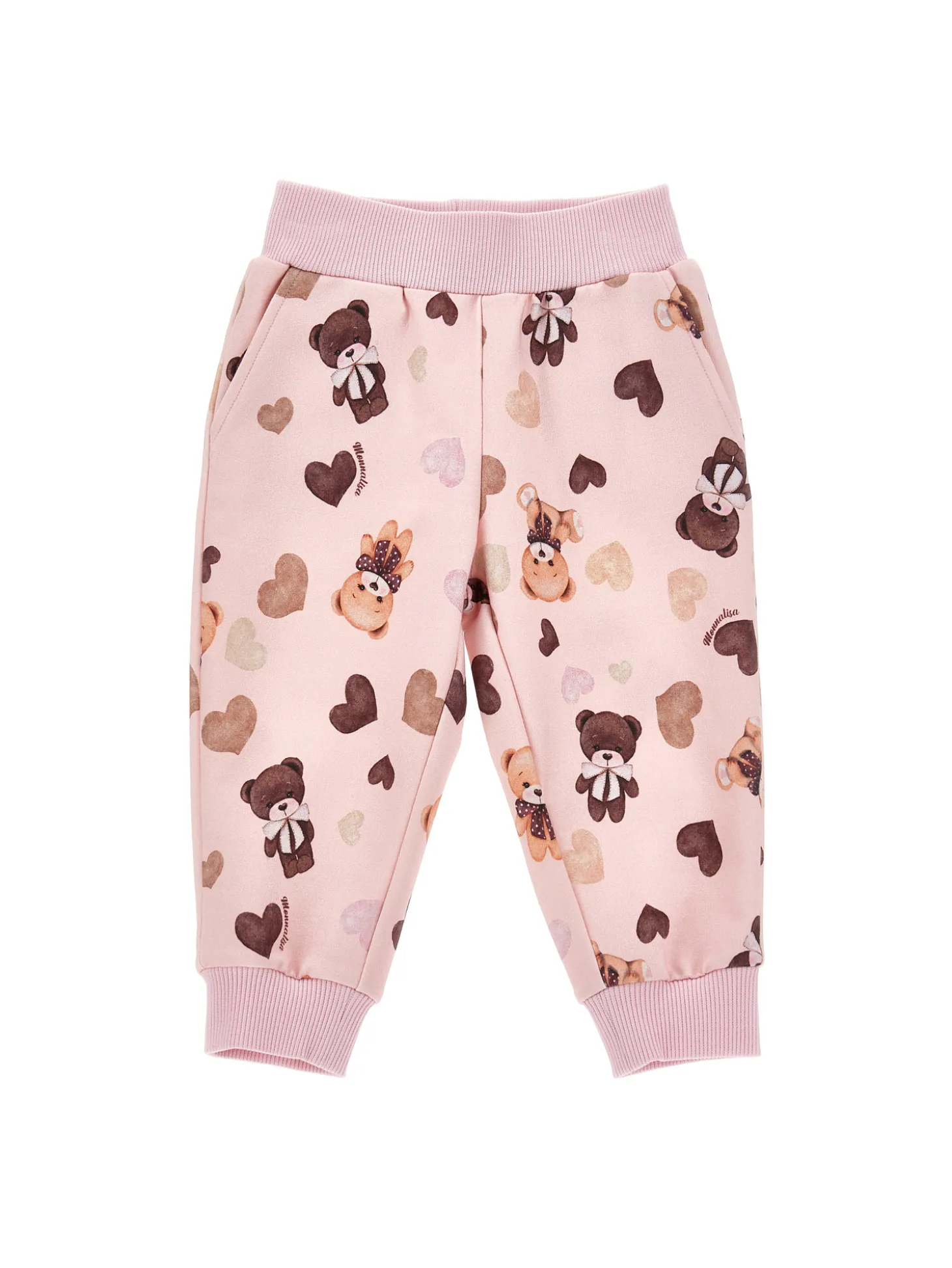 Pantaloni felpa stampa overall