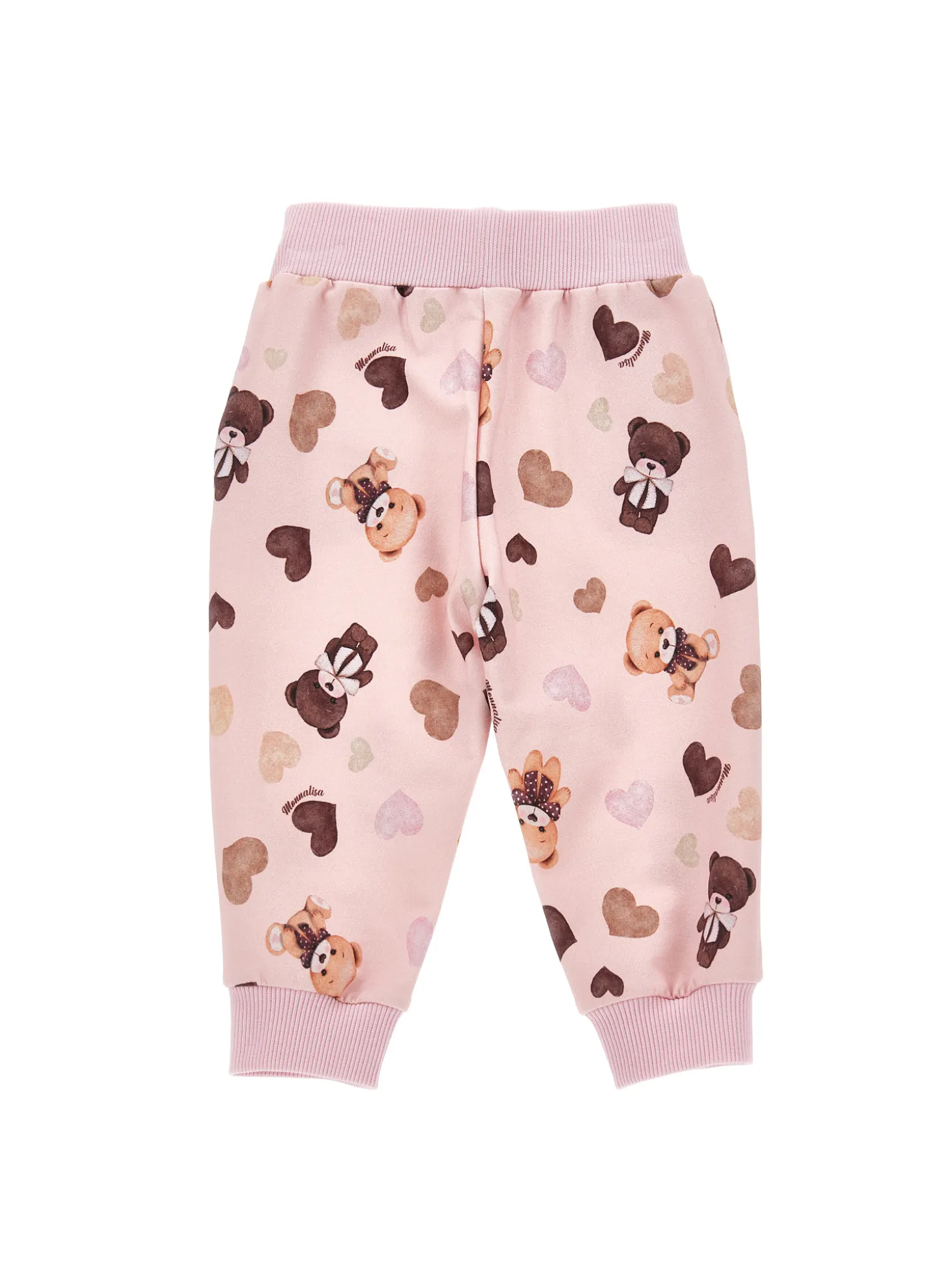 Pantaloni felpa stampa overall