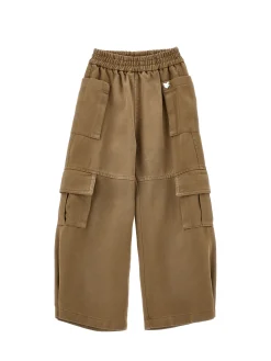 Pantaloni gabardina fluida