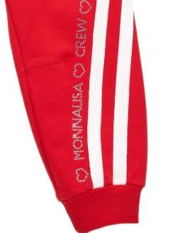 Pantaloni jogger felpa stretch