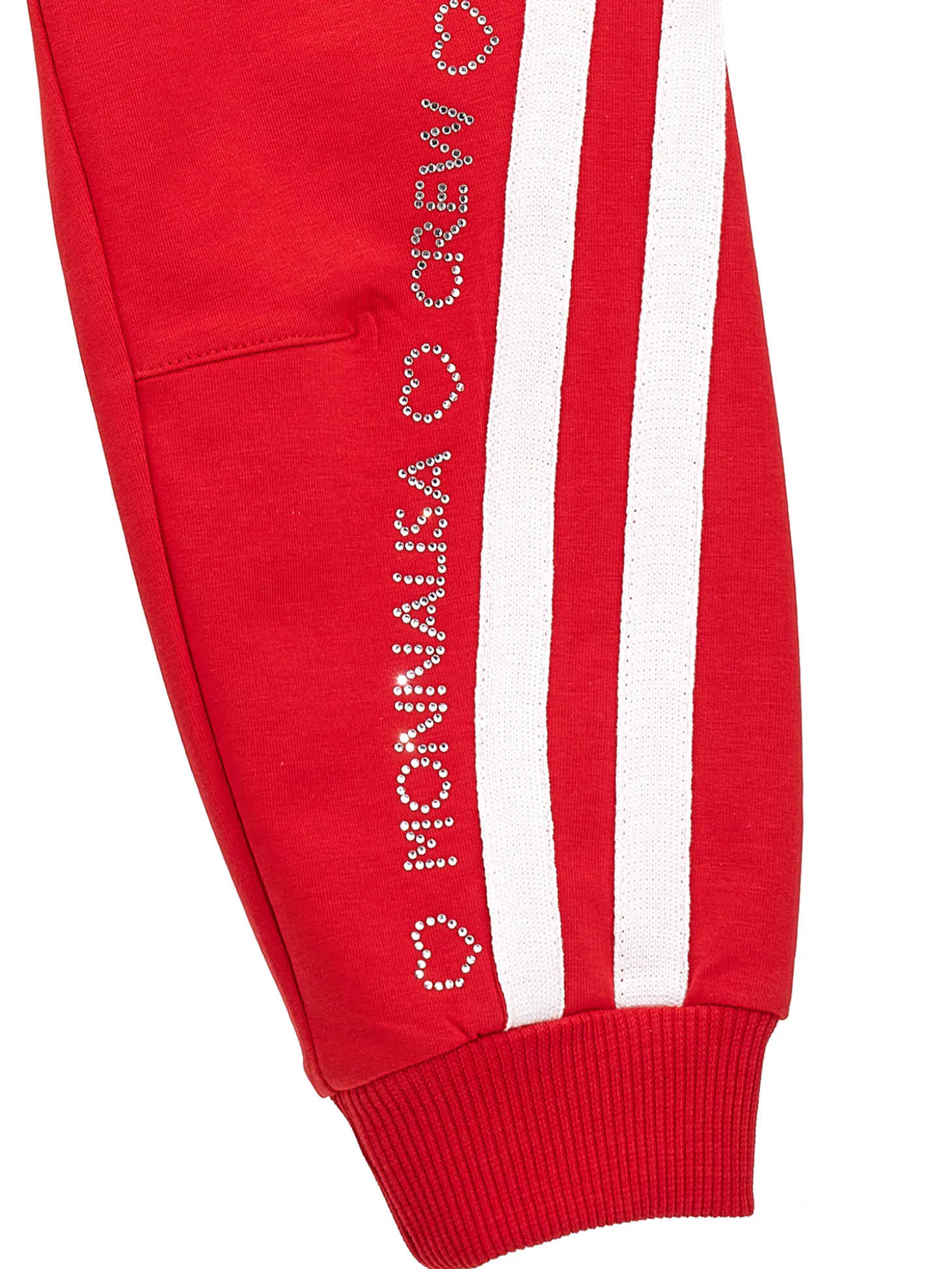 Pantaloni jogger felpa stretch