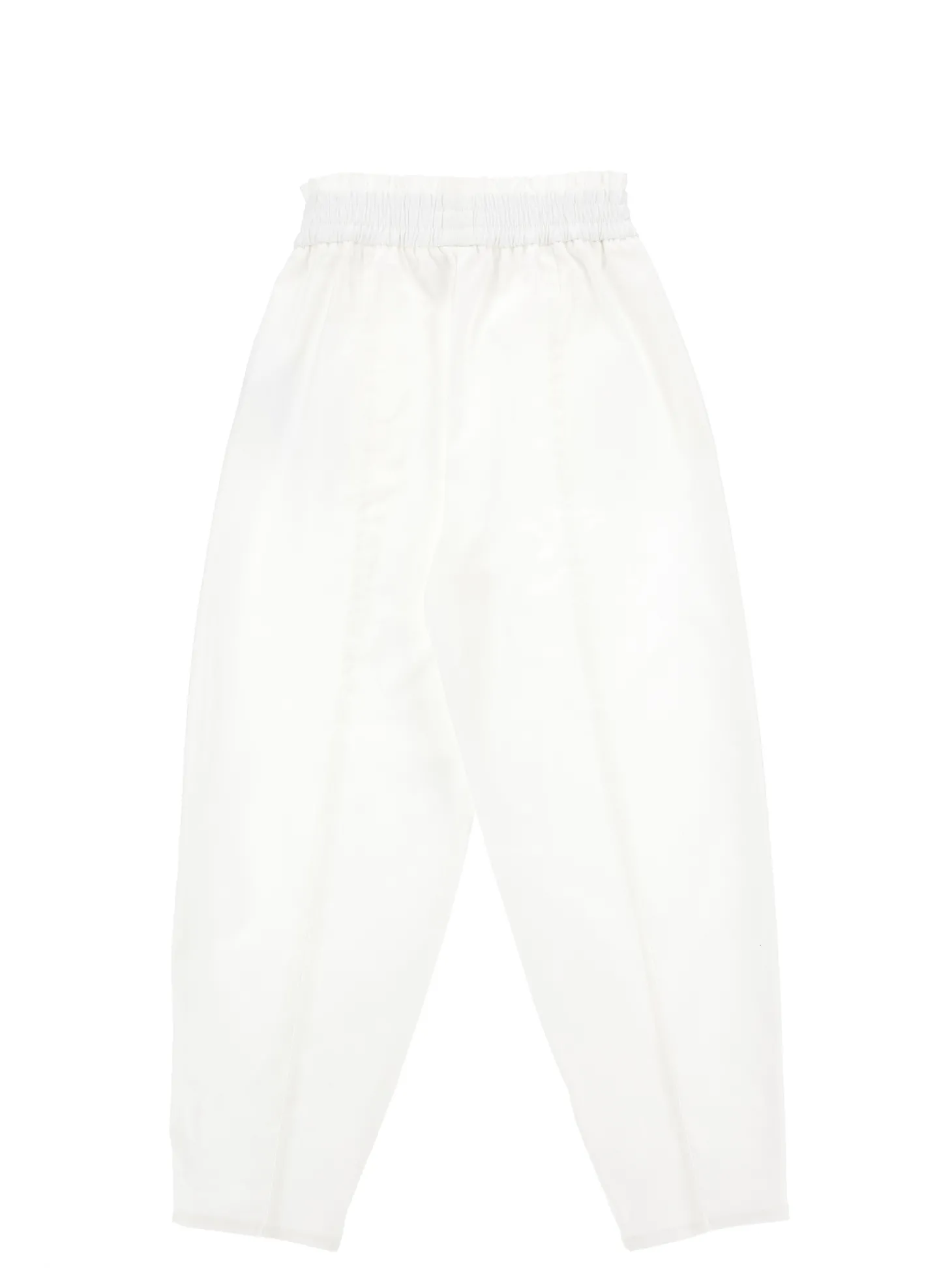 Pantaloni lunghi gabardine a palloncino