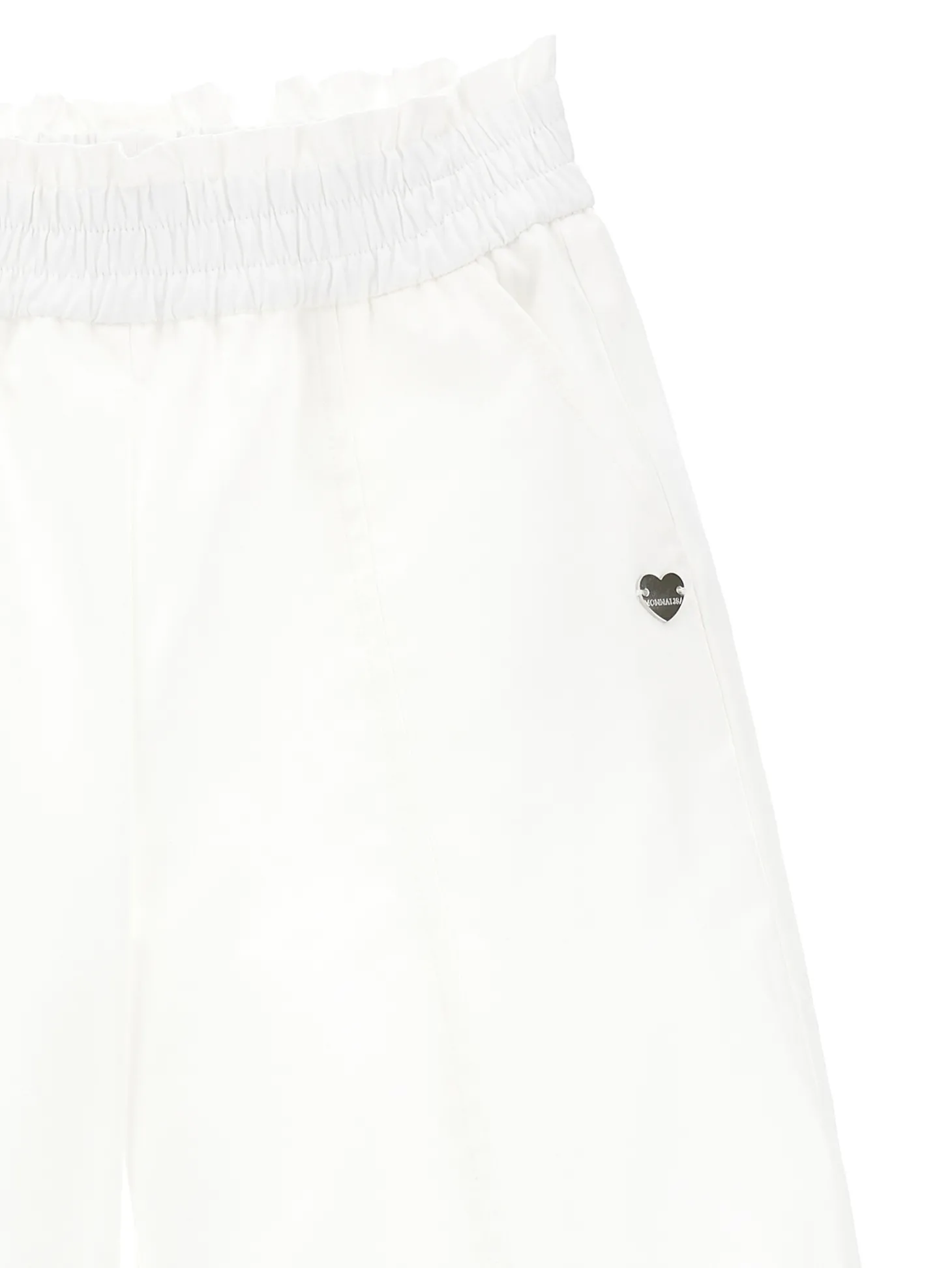 Pantaloni lunghi gabardine a palloncino
