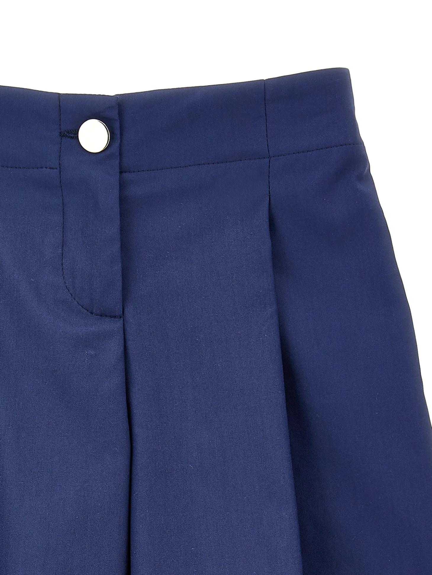 Pantaloni stretch bicolor