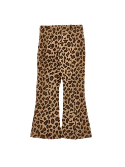 Pantaloni svasati animalier