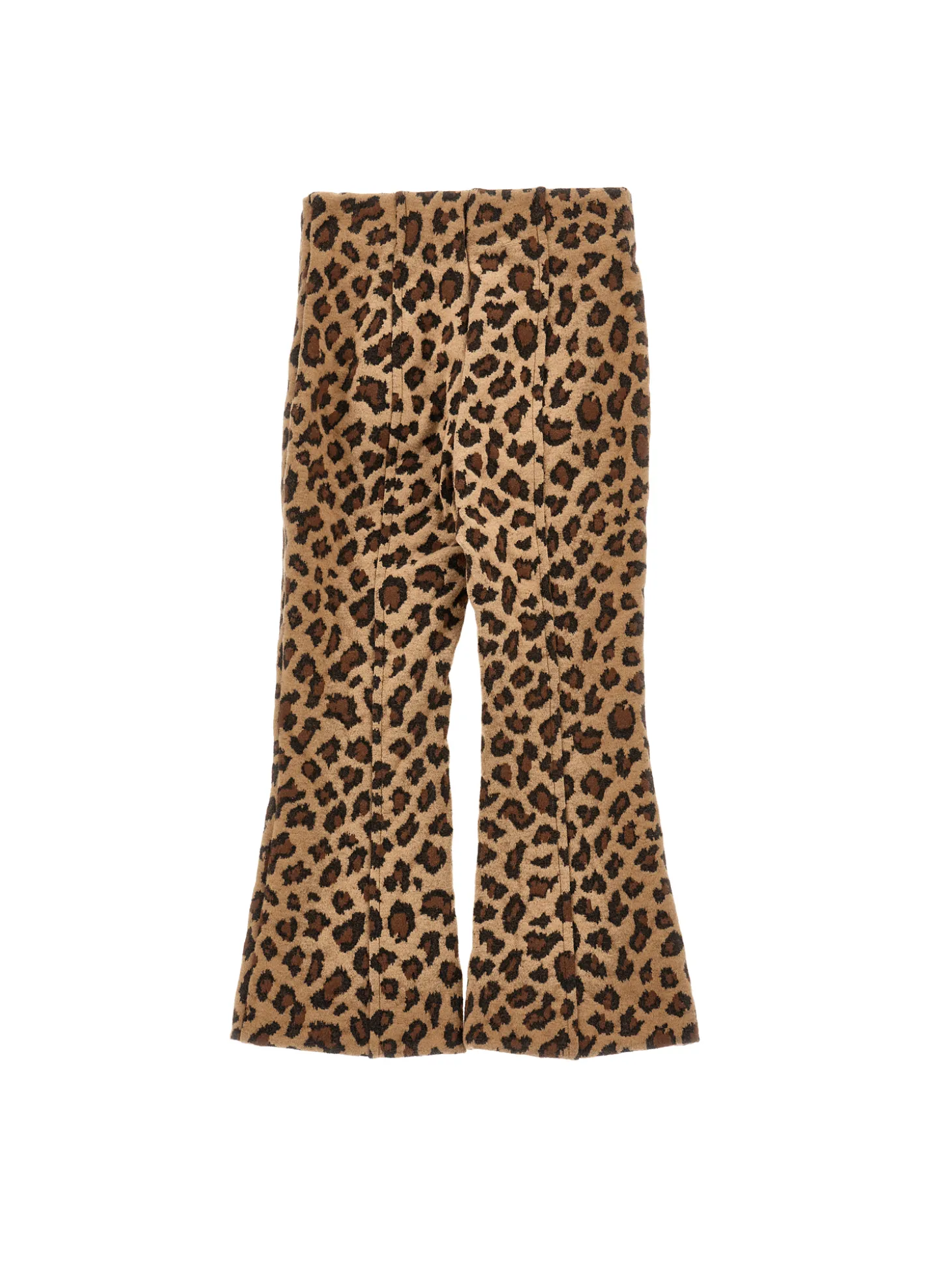 Pantaloni svasati animalier