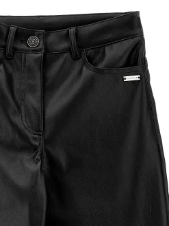 Pantaloni tessuto spalmato stretch