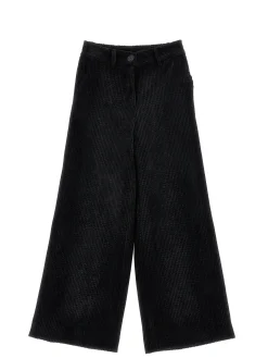 Pantaloni velluto coste larghe