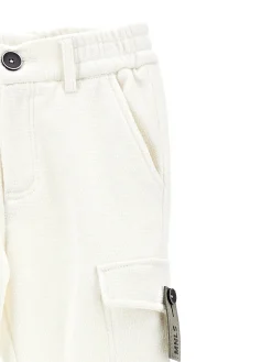 Pantaloni velluto modello cargo