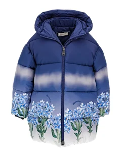 Piumino degrad&eacute; con fiori