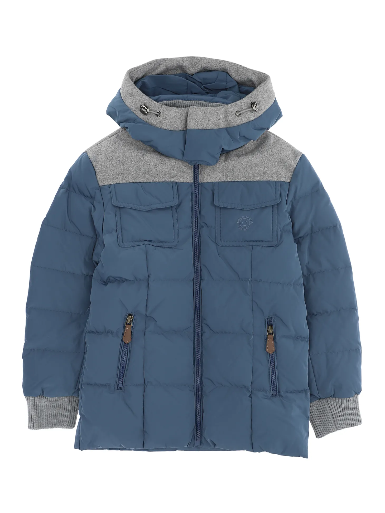 Piumino nylon bicolor