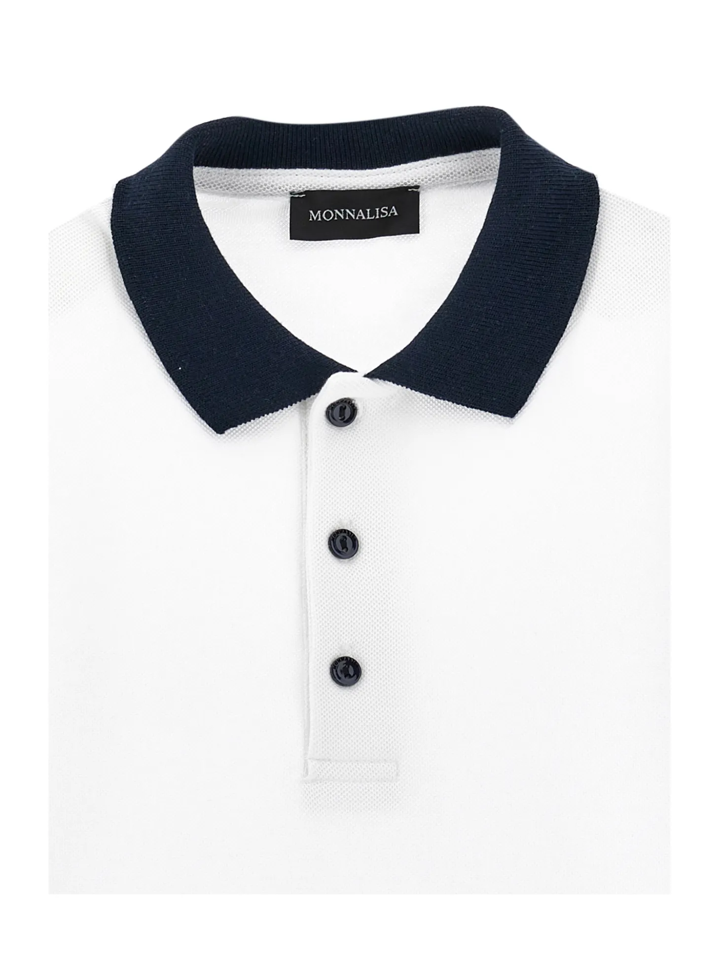 Polo piquet bicolor