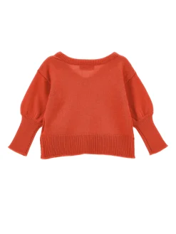 Pull con scollo sul retro