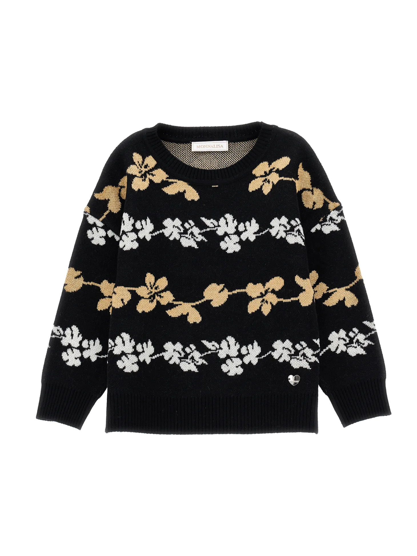 Pull jacquard bicolor