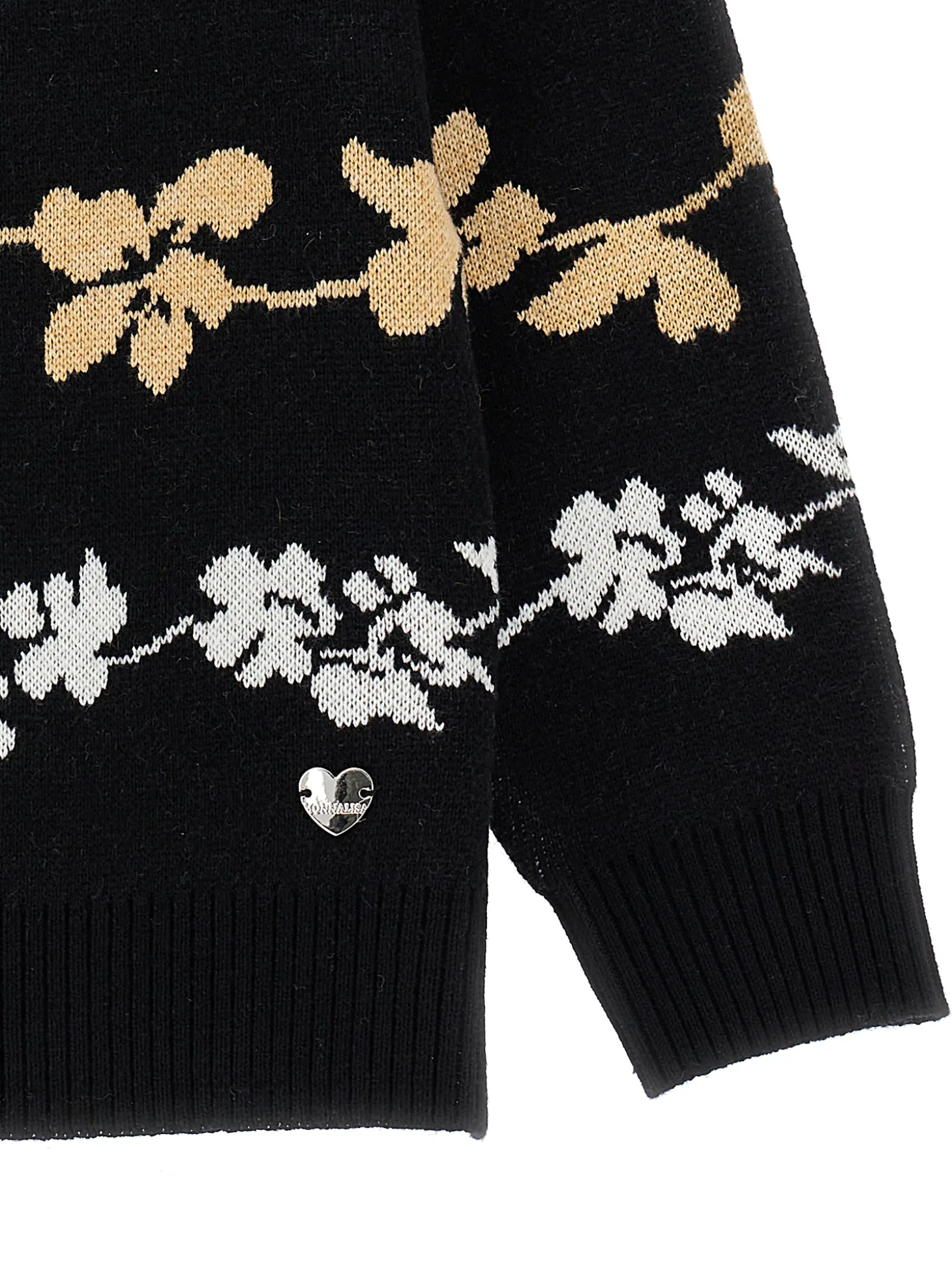 Pull jacquard bicolor