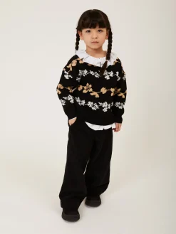 Pull jacquard bicolor
