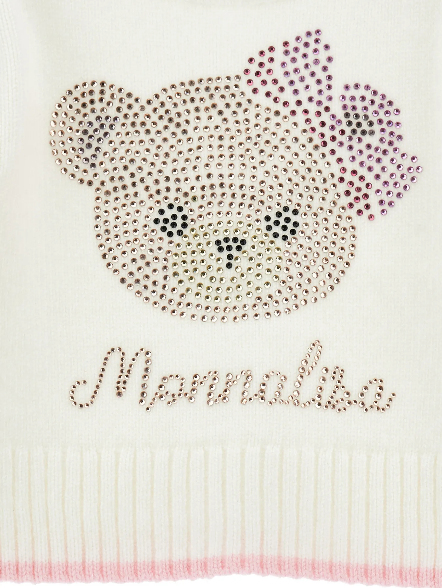 Pull soft con teddy bear strass