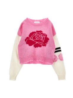 Pull supersoft a intarsio