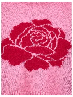 Pull supersoft a intarsio