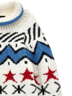 Pullover misto alpaca jacquard