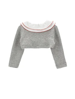 Scaldacuore cotonangora con colletto