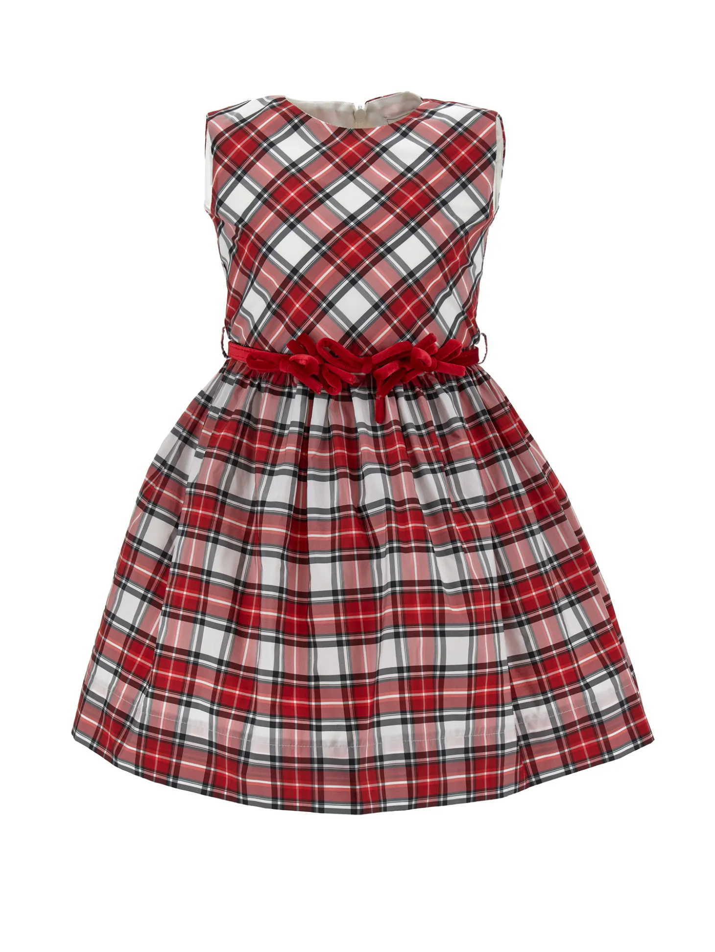 Scamiciato taffet&agrave; tartan