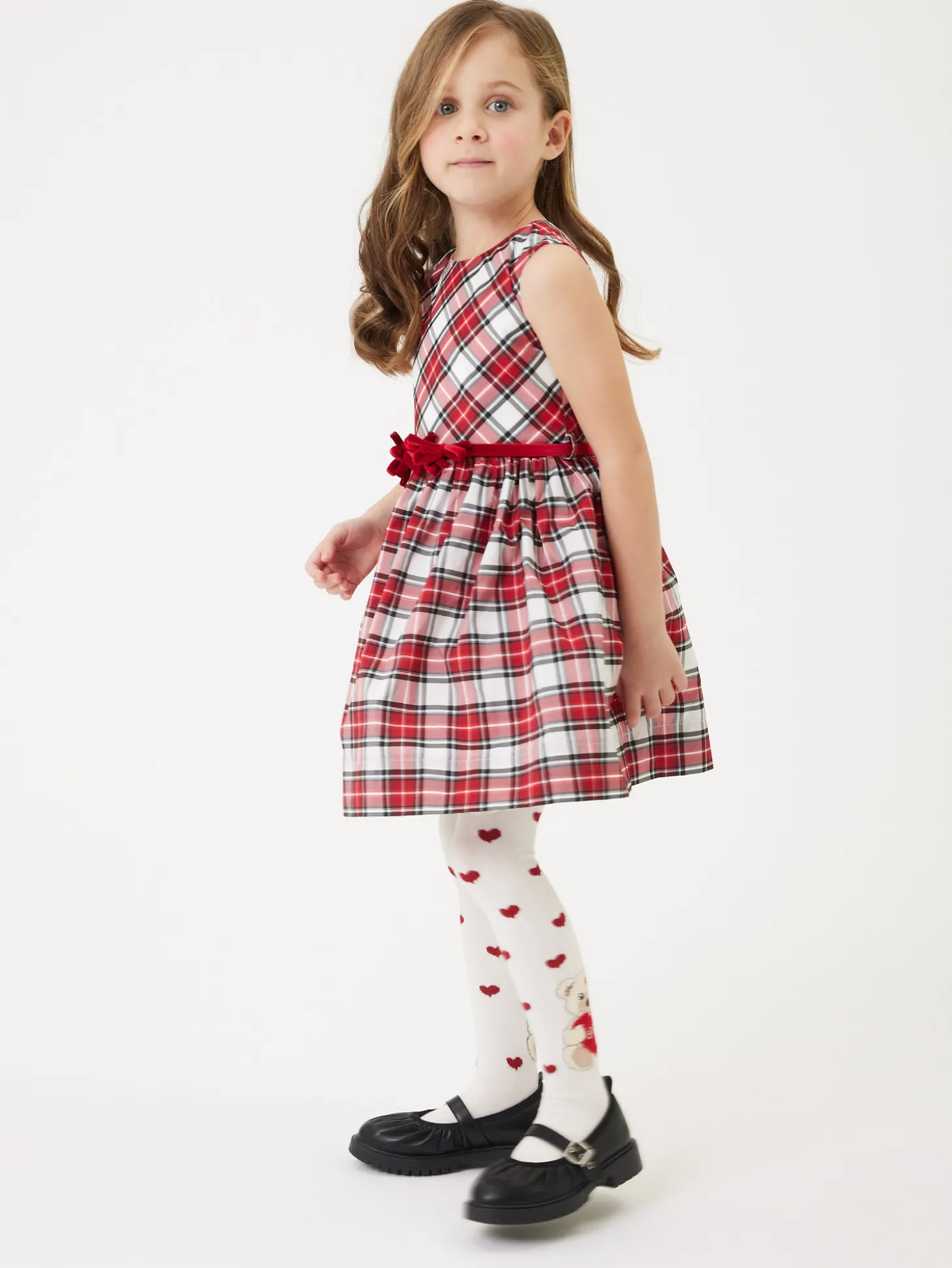 Scamiciato taffet&agrave; tartan