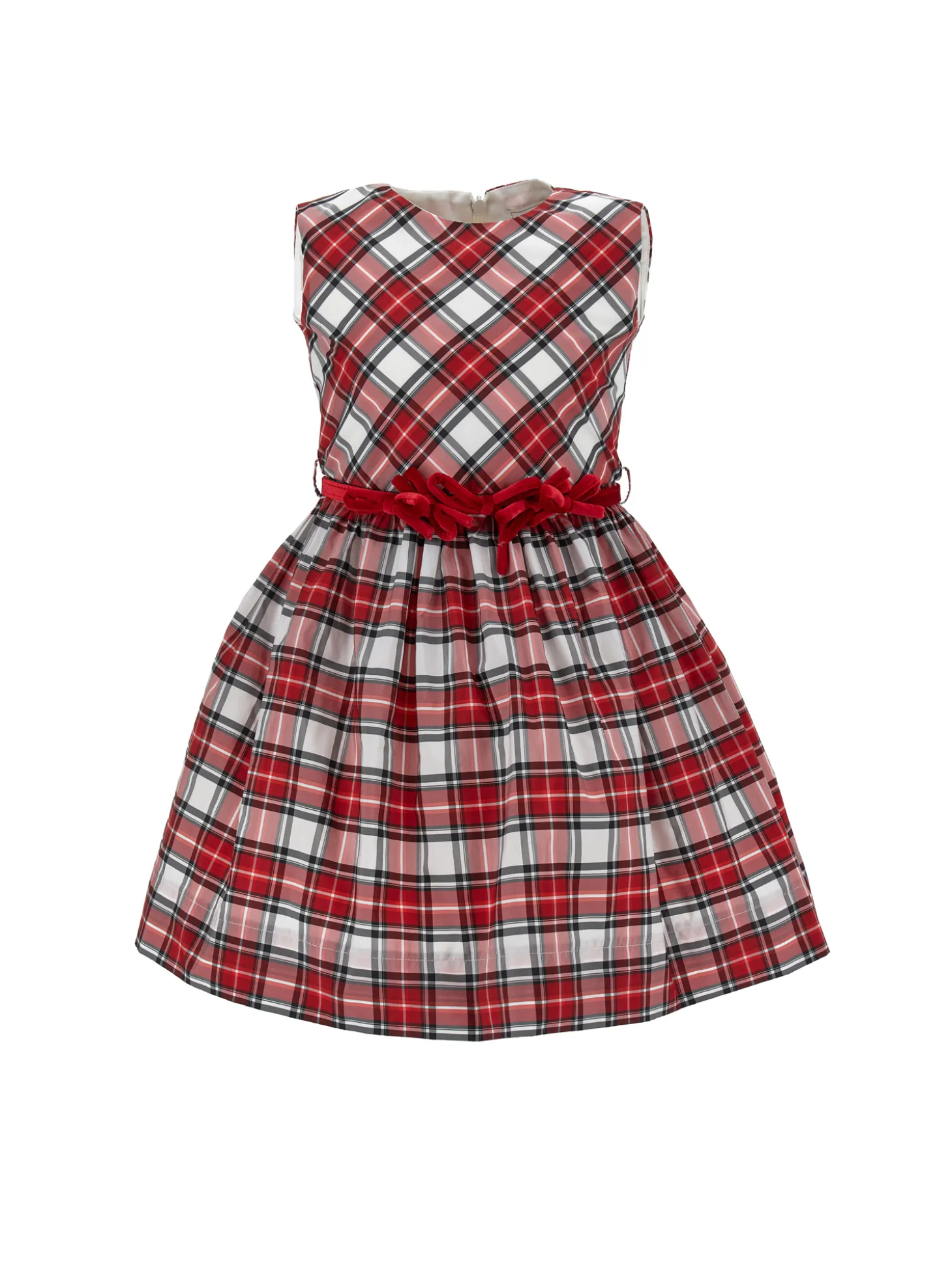 Scamiciato taffet&agrave; tartan