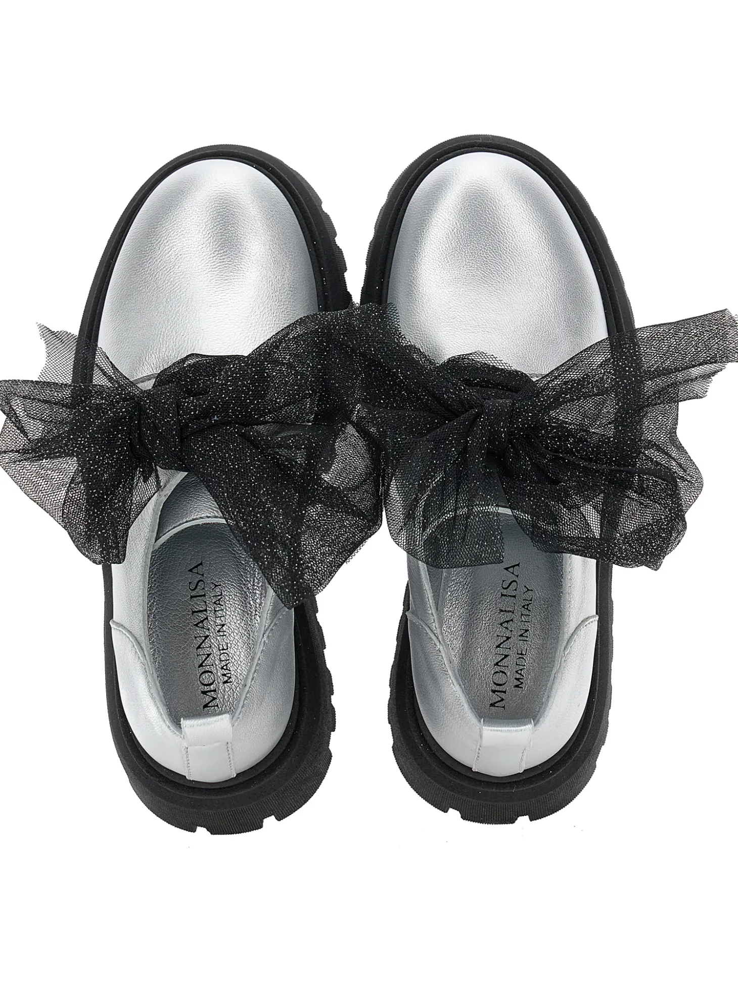 Scarpe modello derby laminate