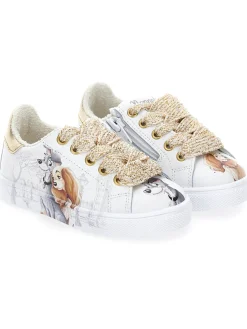 Scarpe modello tennis Lilli e il Vagabondo
