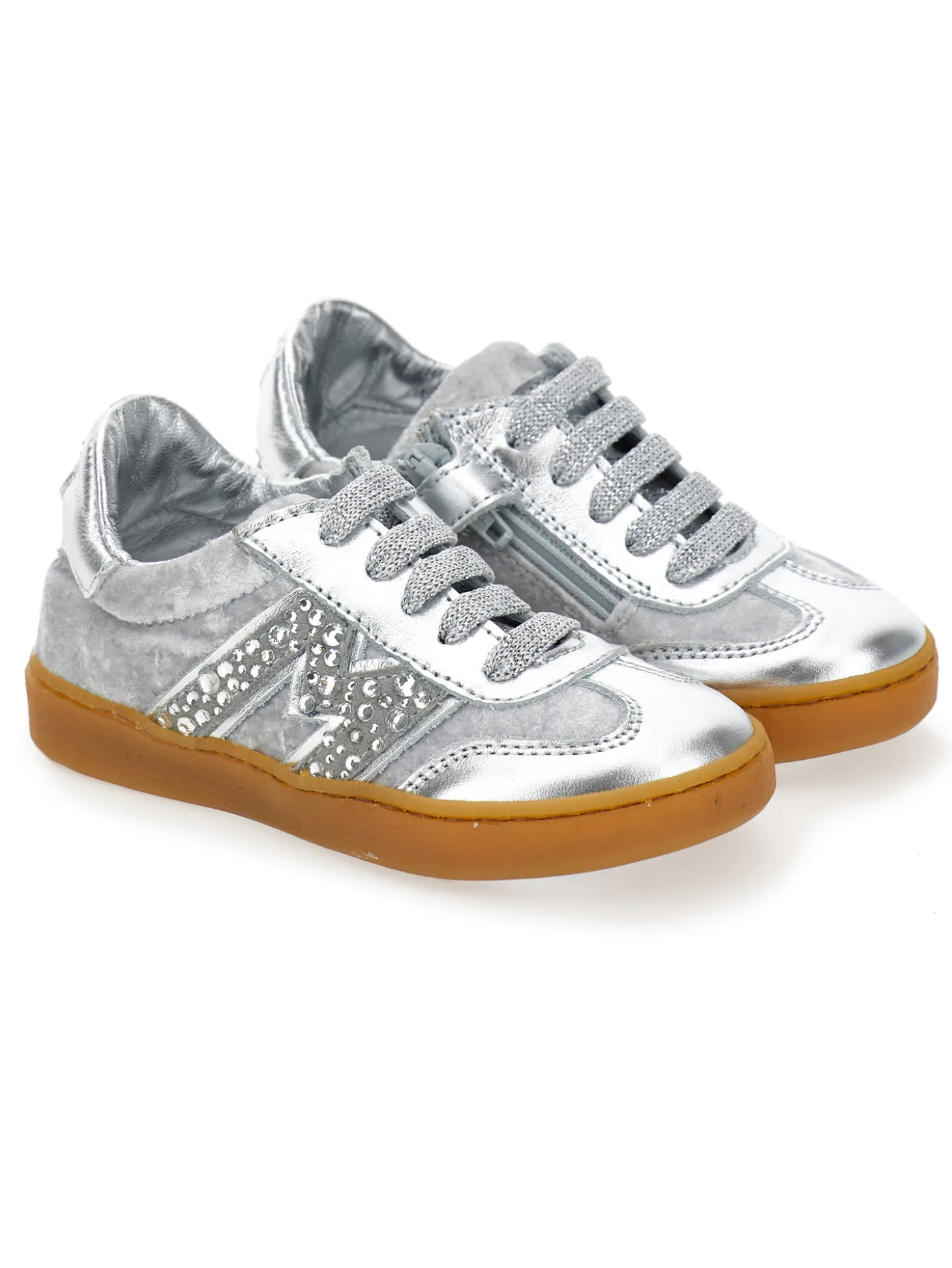 Scarpe velour modello running