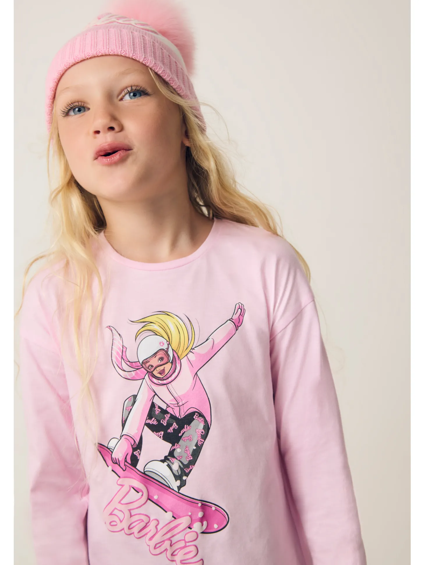 Set maxi t-shirt e leggings Barbie™
