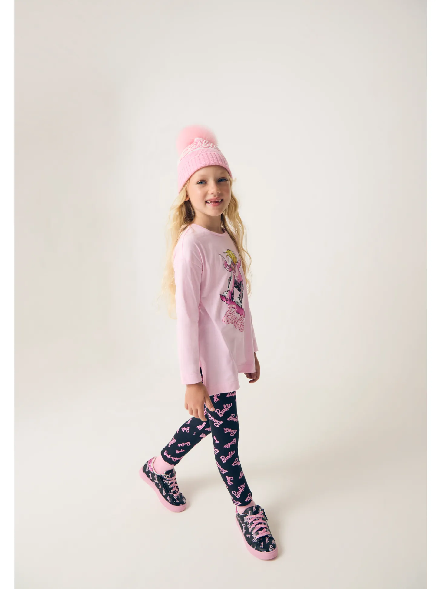 Set maxi t-shirt e leggings Barbie™