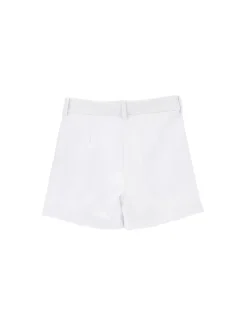 Shorts cr&ecirc;pe con pinces