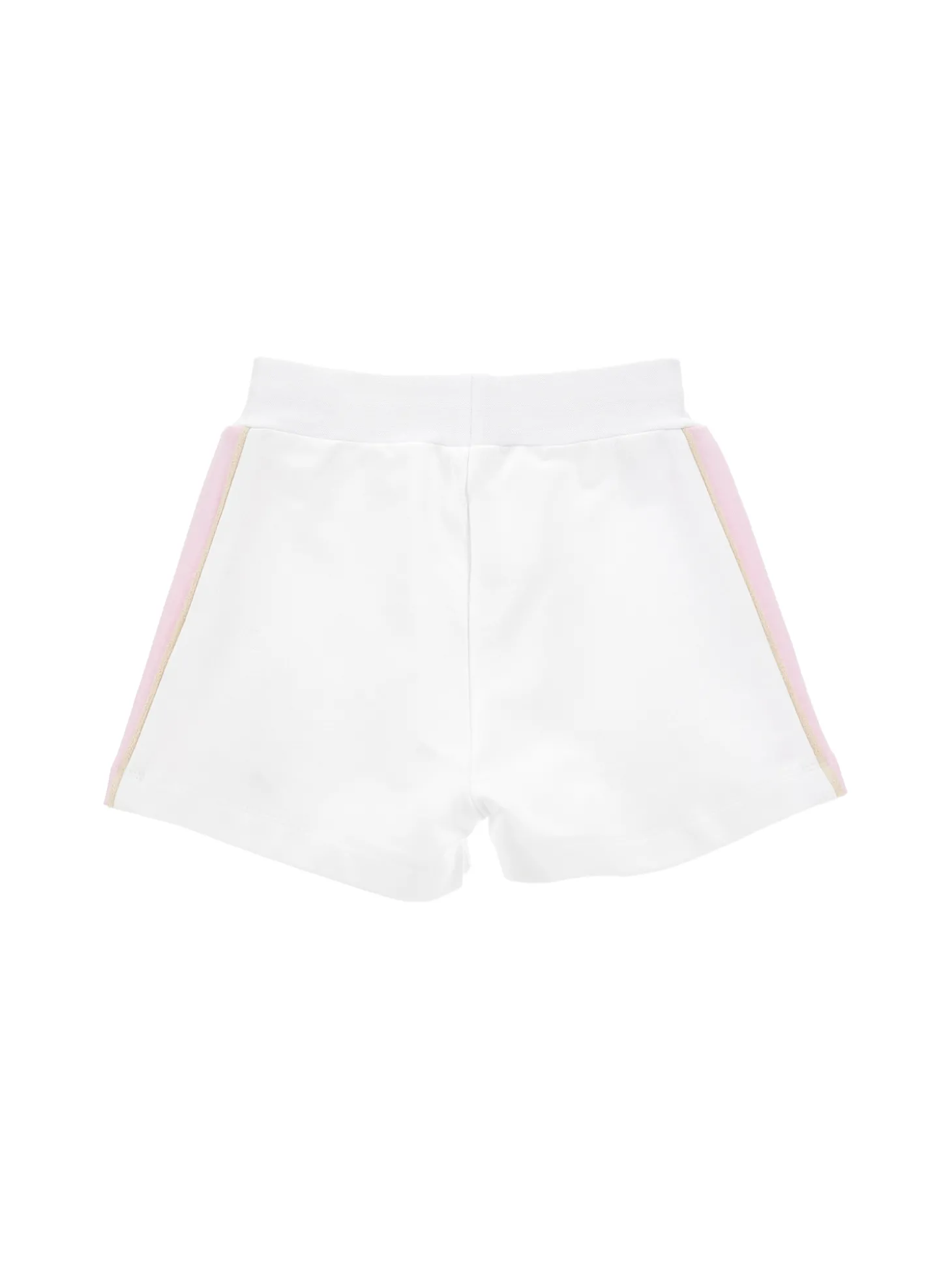 Shorts felpa con borchiette