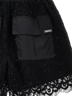 Shorts in pizzo