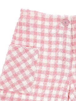 Shorts pied de poule