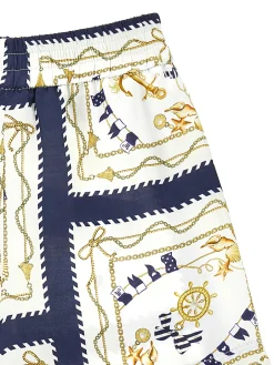 Shorts rasetto marinière