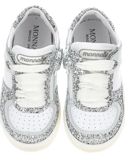 Sneakers in crosta e glitter