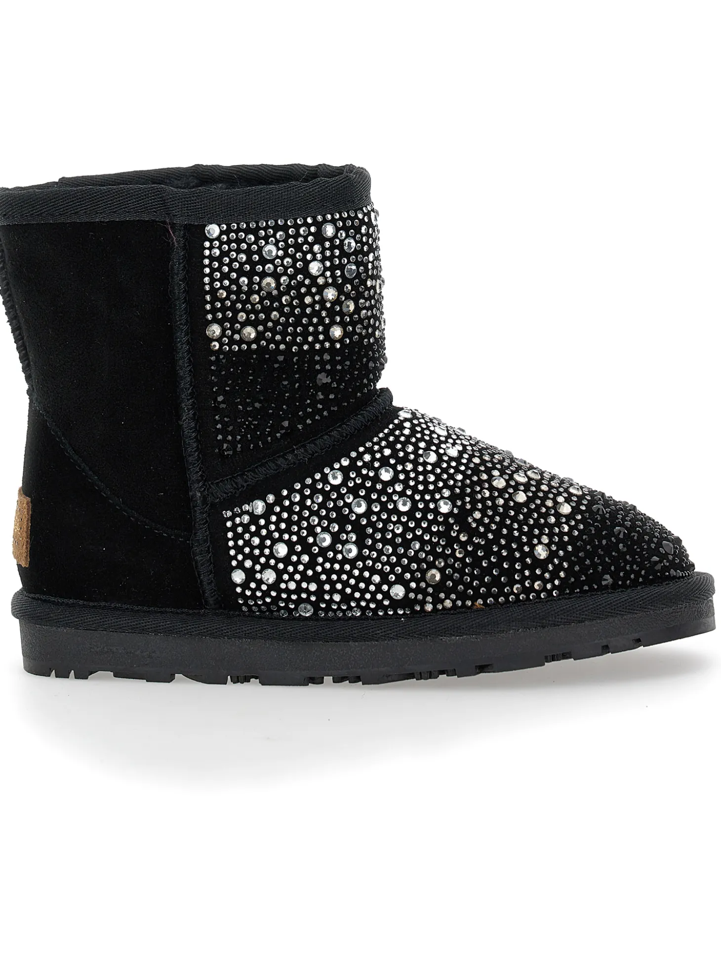 Stivale crosta con strass