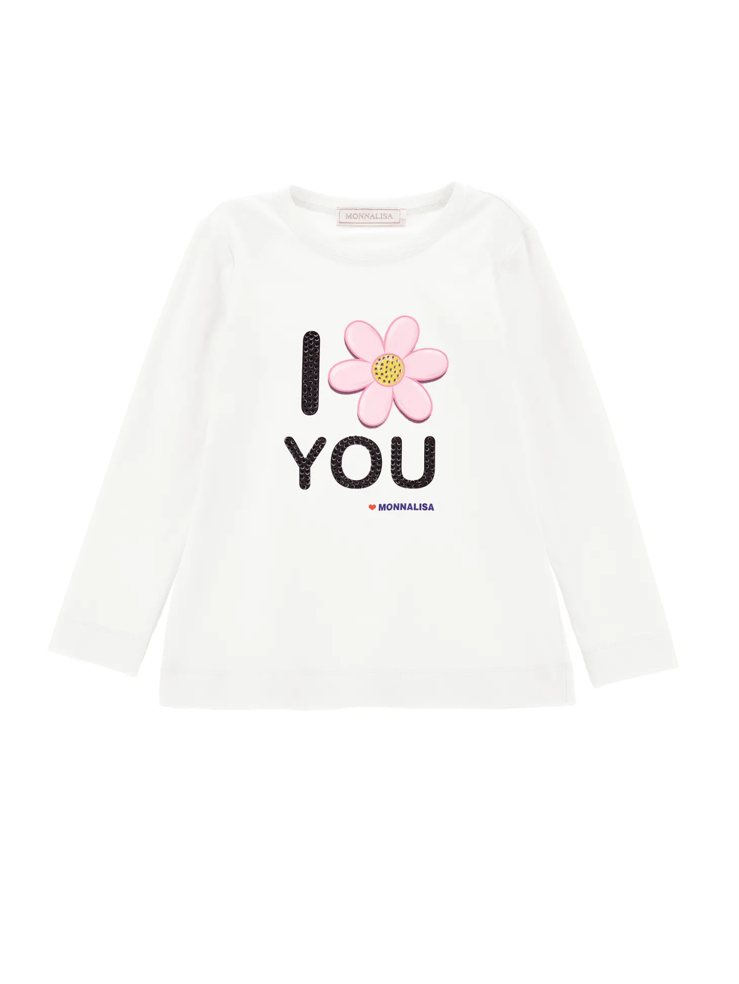 T shirt jersey strass