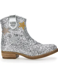 Texani glitter con stelle a contrasto