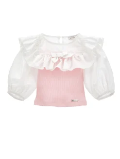 Top cotone con viscosa