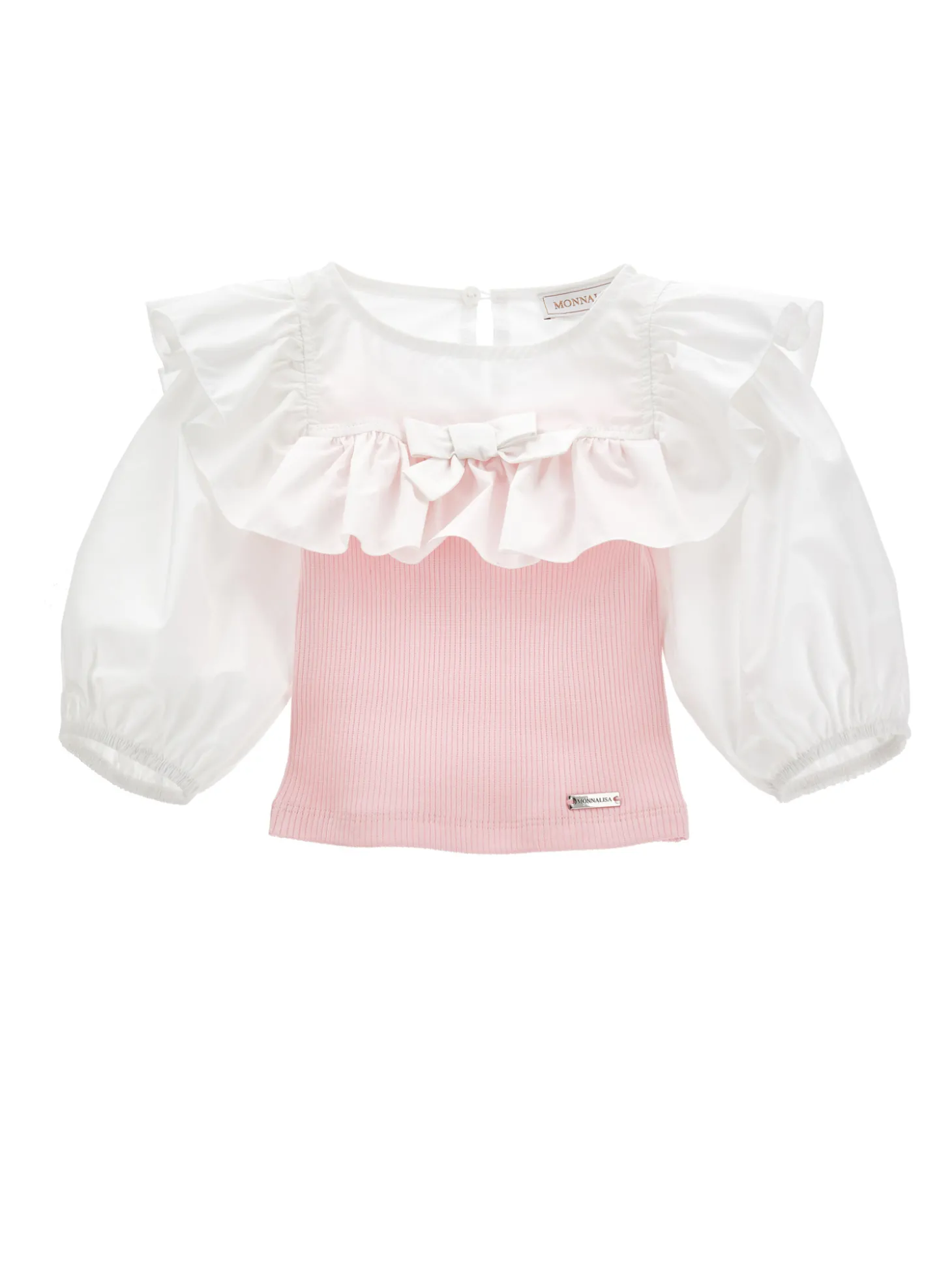 Top cotone con viscosa
