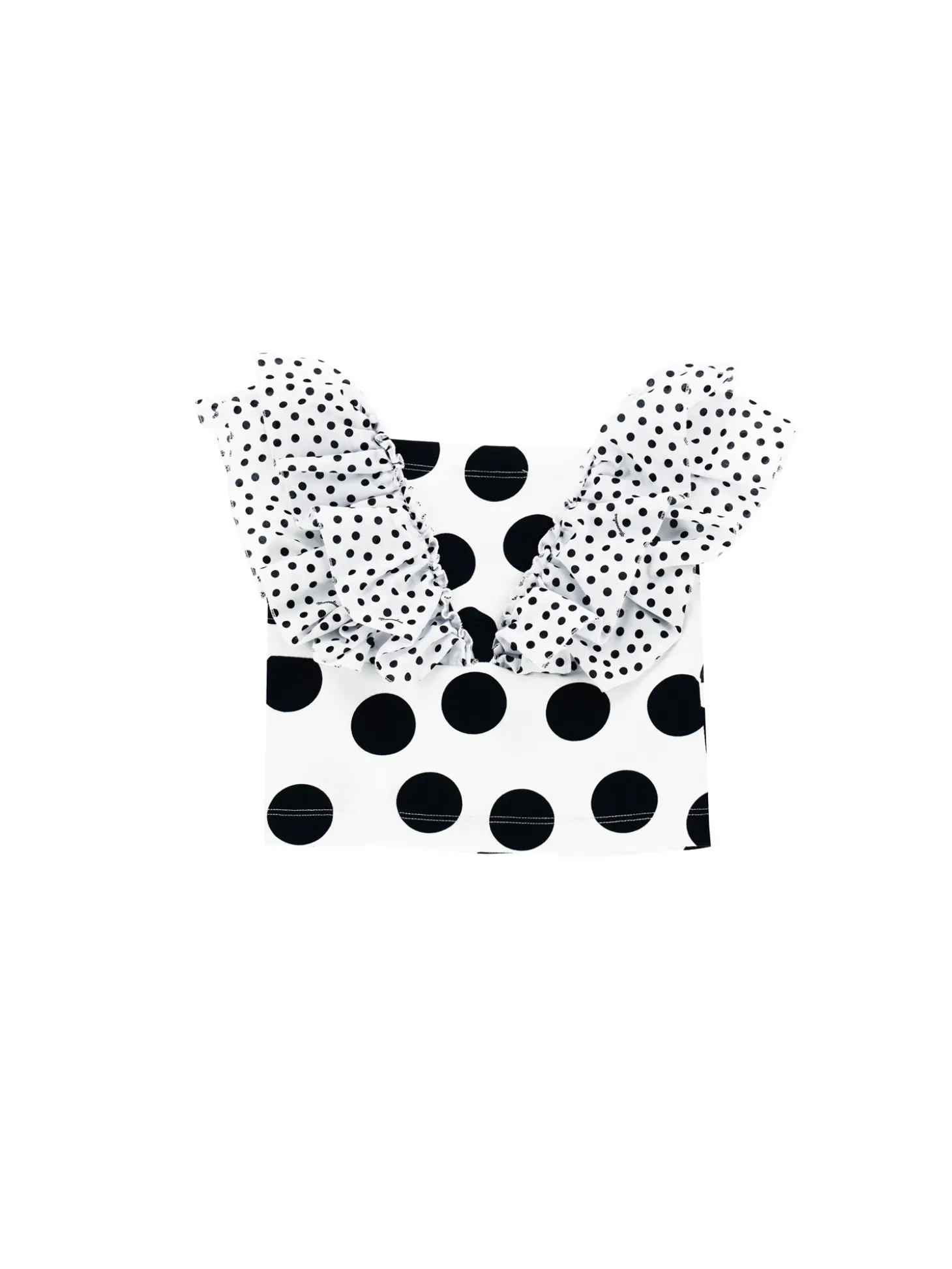 Top jersey a pois