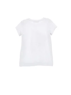 T-shirt castello con strass