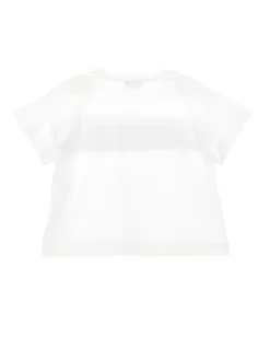 T-shirt con galetta tulle