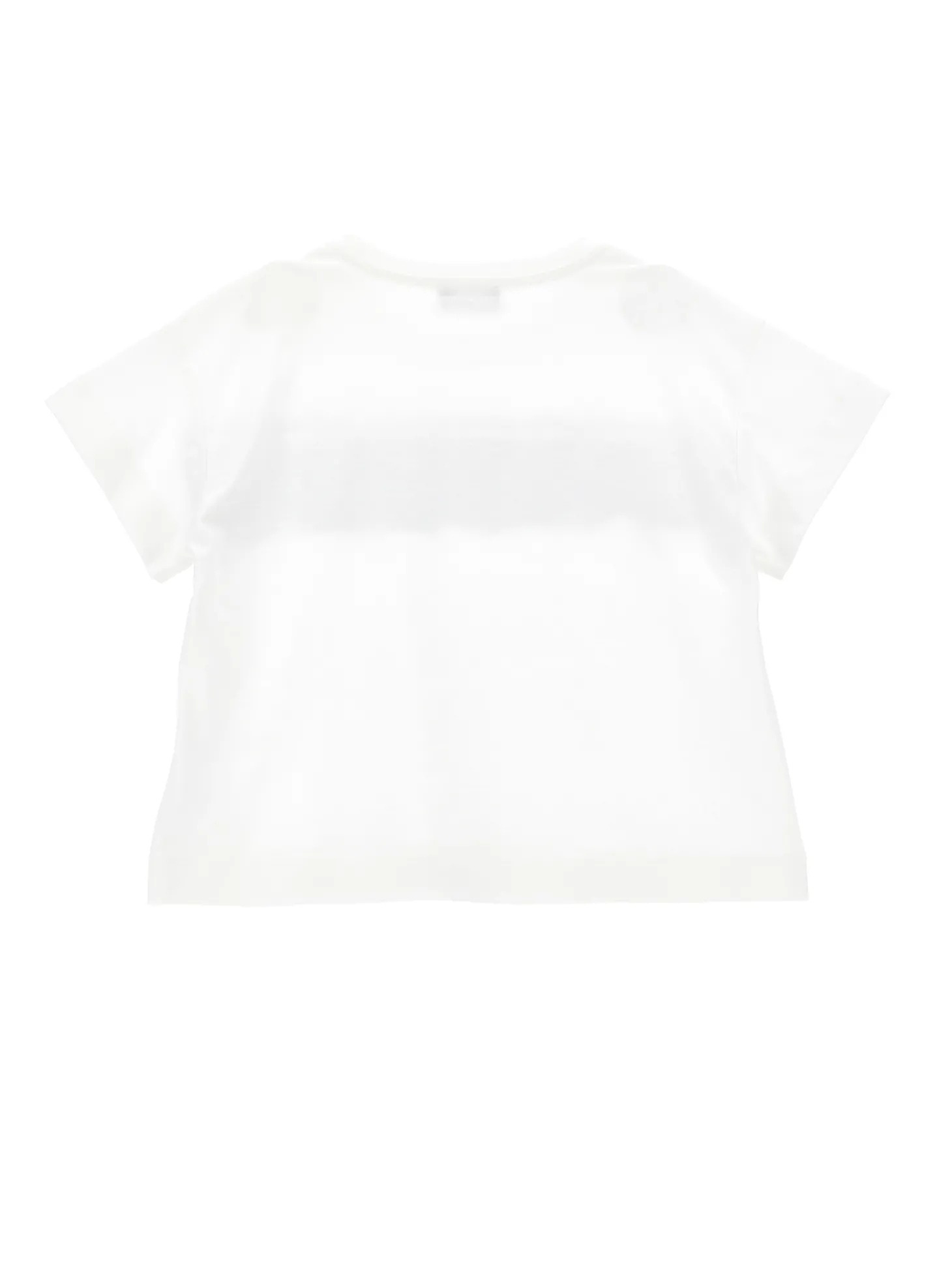 T-shirt con galetta tulle